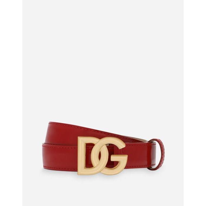 돌체앤가바나 여성 벨트 Polished calfskin belt with DG logo BE1447A10378M307이끌라돌체 앤 가바나