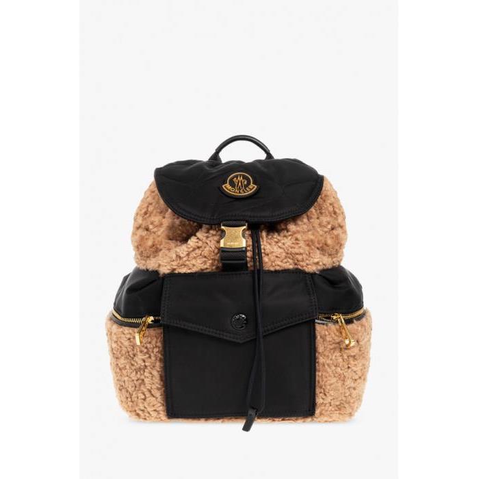 몽클레르 여성 백팩 Moncler BLACK Faux fur backpack H209B5A00004 M2396-P19이끌라몽클레르
