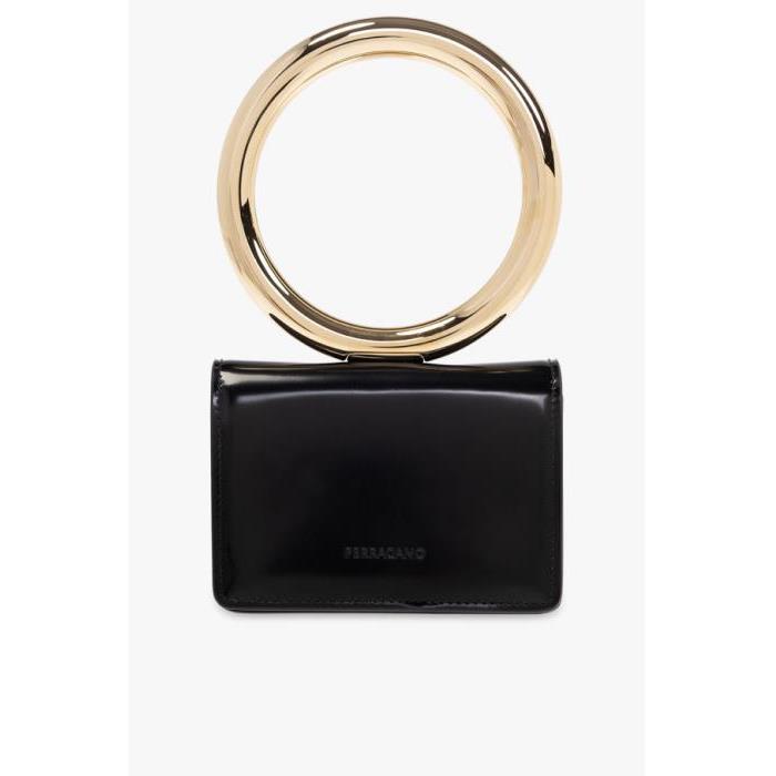 페라가모 여성 클러치 미니백 FERRAGAMO BLACK Micro handbag 220427 PORTACARTE 760651-NERO이끌라페라가모