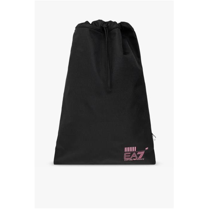 아르마니 여성 백팩 EA7 Emporio Armani BLACK ‘Sustainable’ collection backpack 245085 CC940-26221이끌라아르마니