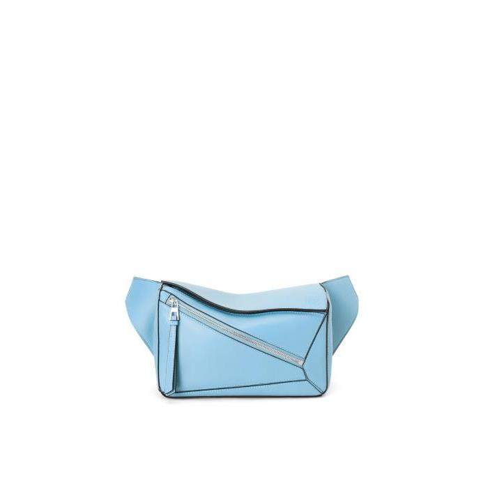 로에베 남성 벨트백 Small Puzzle bumbag in classic calfskin Olympic Blue B510P35X09-5016이끌라로에베