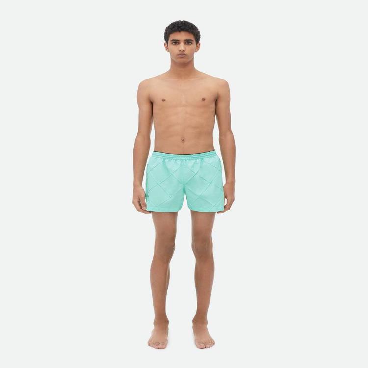 보테가베네타 남성 비치웨어 Intreccio Polyester Swim Shorts 729758V2Q104159이끌라보테가베네타