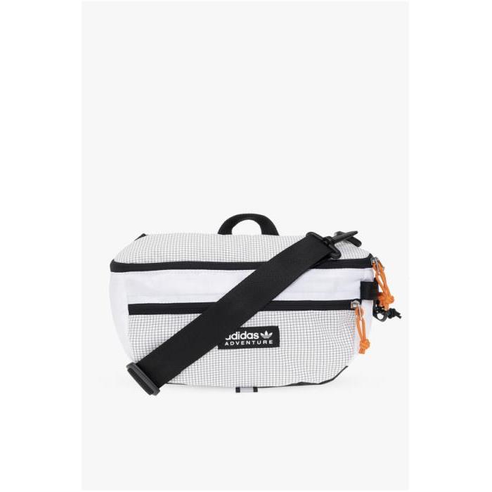 아디다스 Originals 여성 벨트백 ADIDAS Originals WHITE Belt bag with logo IB9369 0-WHITE BLACK이끌라기본브랜드
