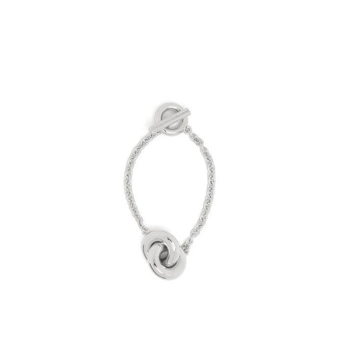 로에베 여성 팔찌 Donut single link bracelet in sterling silver Silver J564240X05-1160이끌라로에베