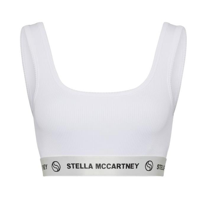 스텔라맥카트니 여성 티셔츠 맨투맨 S 웨이브 테이프 크롭 탑 SMC3S5CCWHT4TAAA00이끌라기본브랜드