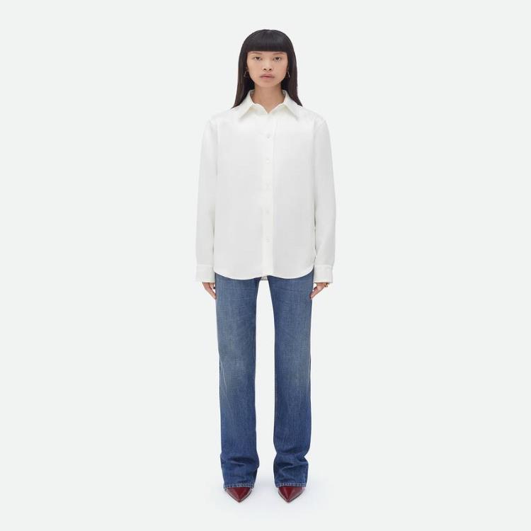 보테가베네타 여성 블라우스 셔츠 Silk Twill Shirt 729741V1JS09071이끌라보테가베네타