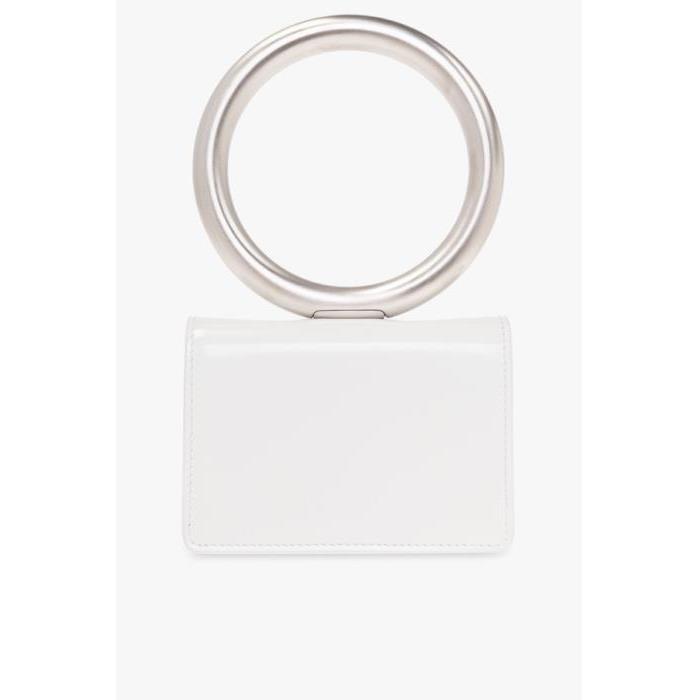 페라가모 여성 클러치 미니백 FERRAGAMO WHITE Micro handbag 220427 PORTACARTE 760653-OPTIC WHITE이끌라페라가모