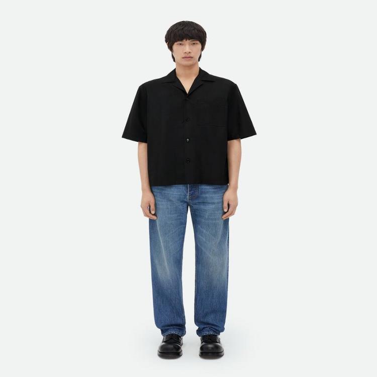 보테가베네타 남성 셔츠 Short Sleeved Technical Nylon Shirt 744330V2V501000이끌라보테가베네타
