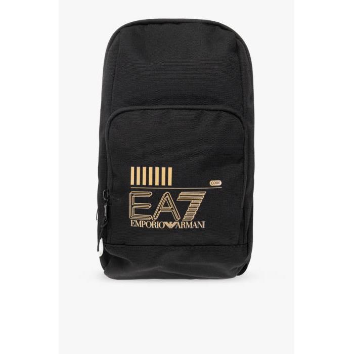 아르마니 여성 백팩 EA7 Emporio Armani BLACK ‘Sustainable’ collection one shoulder backpack 245087 CC940-26121이끌라아르마니