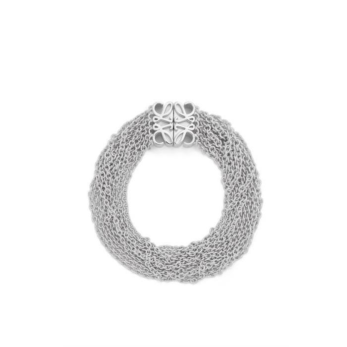 로에베 여성 팔찌 Anagram fringe bracelet in sterling silver Silver J821240X16-1160이끌라로에베