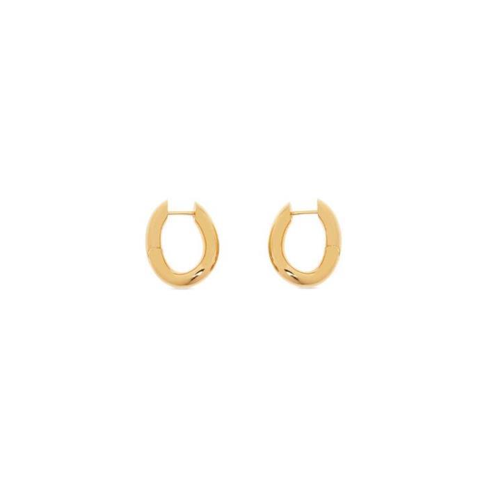 발렌시아가 여성 귀걸이 Womens Loop Xs Earrings in Gold 594158TZ99G0027이끌라발렌시아가