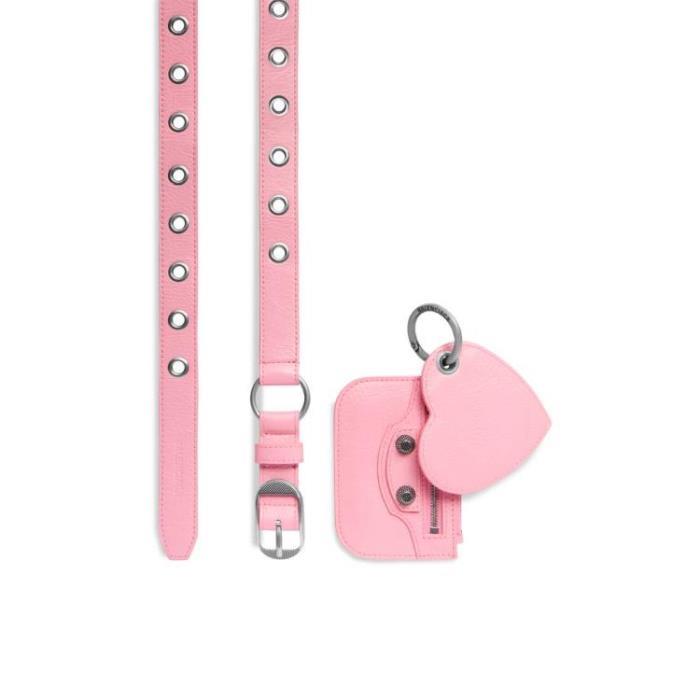 발렌시아가 여성 벨트 Womens Le Cagole Charms Belt in Pink 718979210KJ5812이끌라발렌시아가