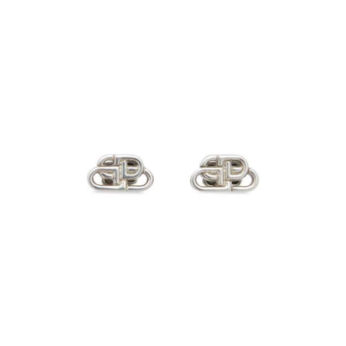 발렌시아가 여성 귀걸이 Bb Xs Stud Earrings in Silver 594709TZRLS0668이끌라발렌시아가