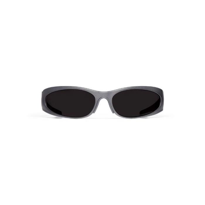 발렌시아가 여성 선글라스 Reverse Xpander 2.0 Rectangle Sunglasses in Dark Grey 751425T00261452이끌라발렌시아가