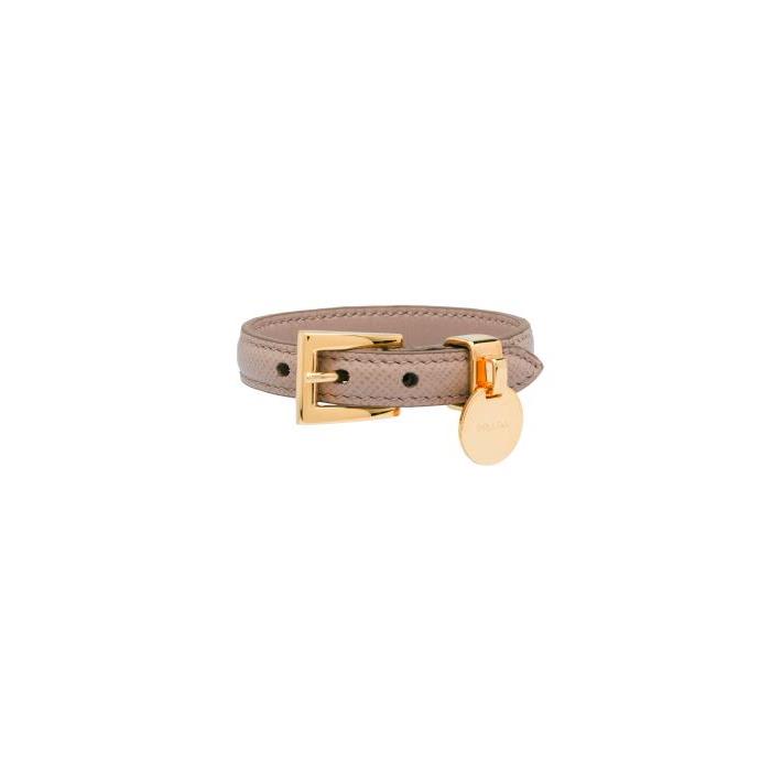 프라다 여성 팔찌 1IB030_053_F0236 Saffiano Leather Bracelet이끌라프라다