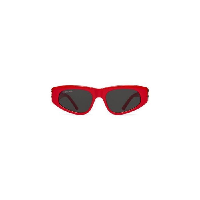 발렌시아가 여성 선글라스 Womens Dynasty D frame Sunglasses in Red 621642T00016001이끌라발렌시아가