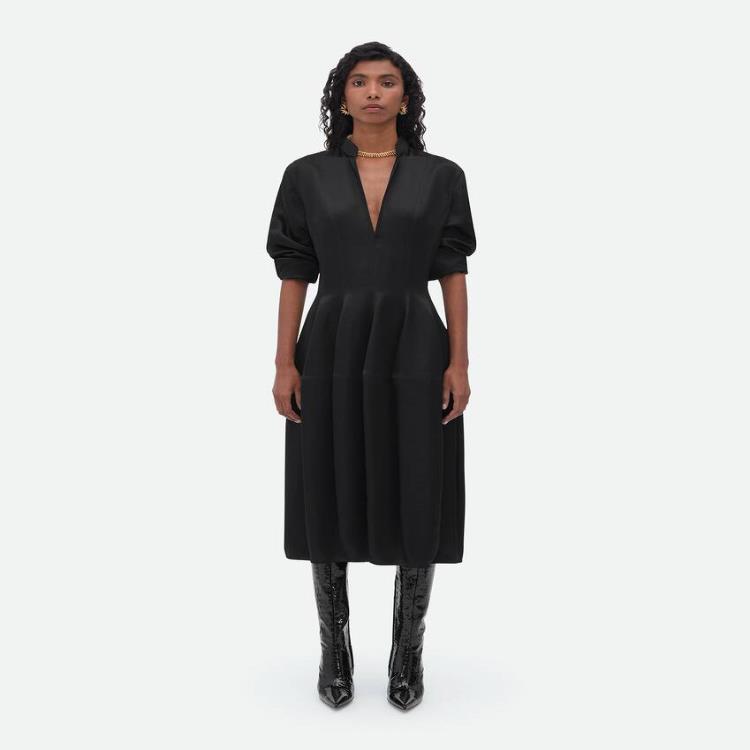 보테가베네타 여성 원피스 Silk Twill Dress 725506V1JS01000이끌라보테가베네타