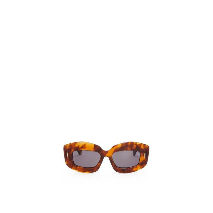 로에베 여성 선글라스 Screen sunglasses in acetate Flamed Havana G736270X24-6458이끌라로에베