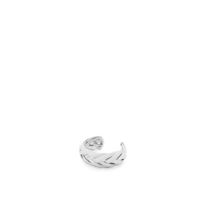 로에베 여성 귀걸이 Large braided cuff in sterling silver Silver JX99240X01-1160이끌라로에베