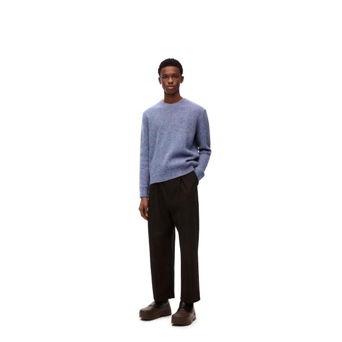 로에베 남성 니트웨어 Sweater in wool Pink/Blue H526Y14KEM-7143이끌라로에베