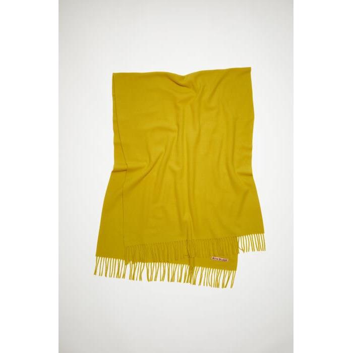 아크네스튜디오 여성 스카프 숄 Fringe wool scarf oversized CA0209-CYI이끌라아크네 스튜디오