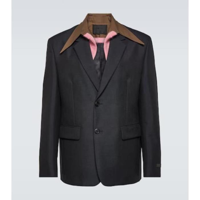 프라다 남성 자켓 블레이저 Wool&amp;mohair suit jacket P00835495이끌라프라다