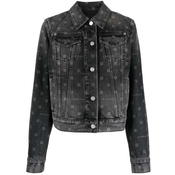 지방시 여성 자켓 블레이저 black 4G print denim jacket 19175470_BW00F55Y4G이끌라지방시