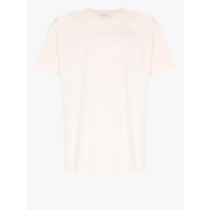 알렉산더맥퀸 남성 티셔츠 맨투맨 Pink Graffiti Logo T shirt 18427558_622104QTZ57이끌라알렉산더 맥퀸