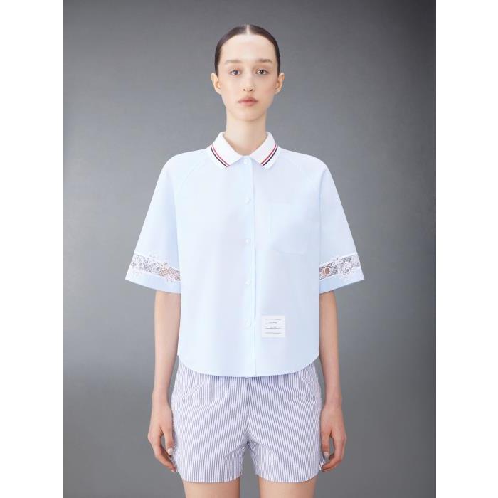 톰브라운 여성 블라우스 셔츠 FLL166E-E0909-480 broderie anglaise cotton shirt이끌라톰브라운
