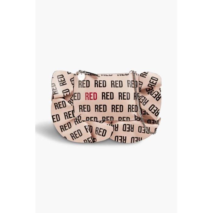 RED V 발렌티노 여성 숄더백 크로스백 Rock Ruffles printed leather shoulder bag 1647597332041619이끌라발렌티노