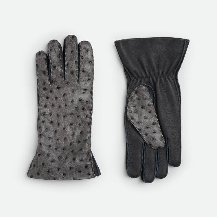 보테가베네타 여성 장갑 Ostrich Effect Leather Gloves 769187V3EP01178이끌라보테가베네타