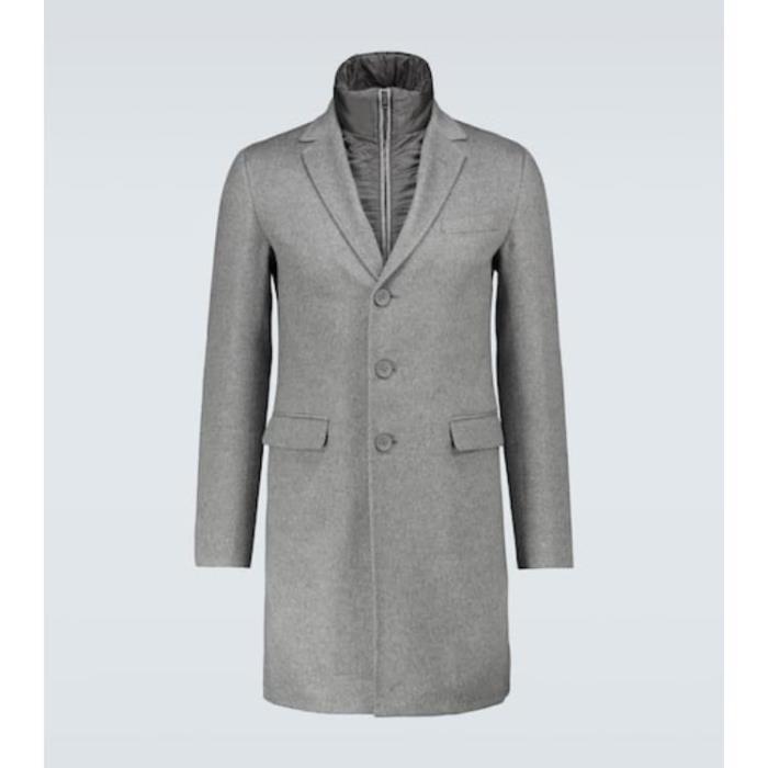 에르노 남성 코트 Layered cashmere overcoat P00500484이끌라에르노