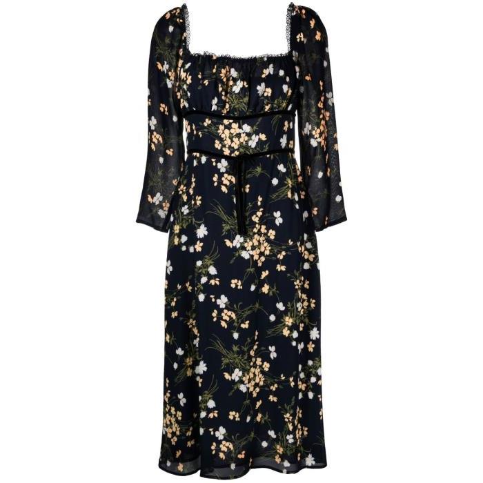 리포메이션 여성 원피스 Black Pennie Floral Print Midi Dress 19434696_1311830GMI이끌라리포메이션