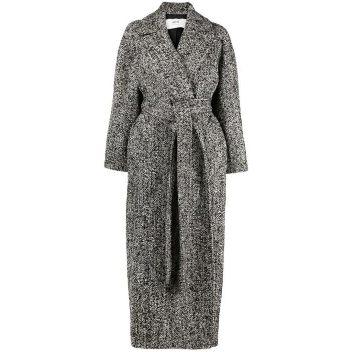 아미 여성 코트 belted marl knit coat 17960506_FCO305249이끌라아미