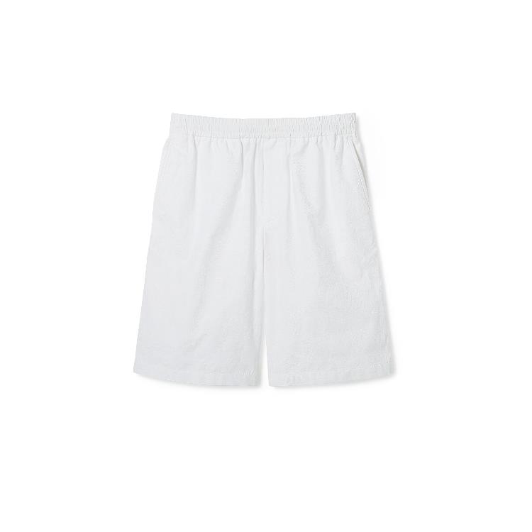 구찌 남성 바지 데님 781329 ZAQH1 9692 GG Oxford cotton shorts with patch이끌라구찌