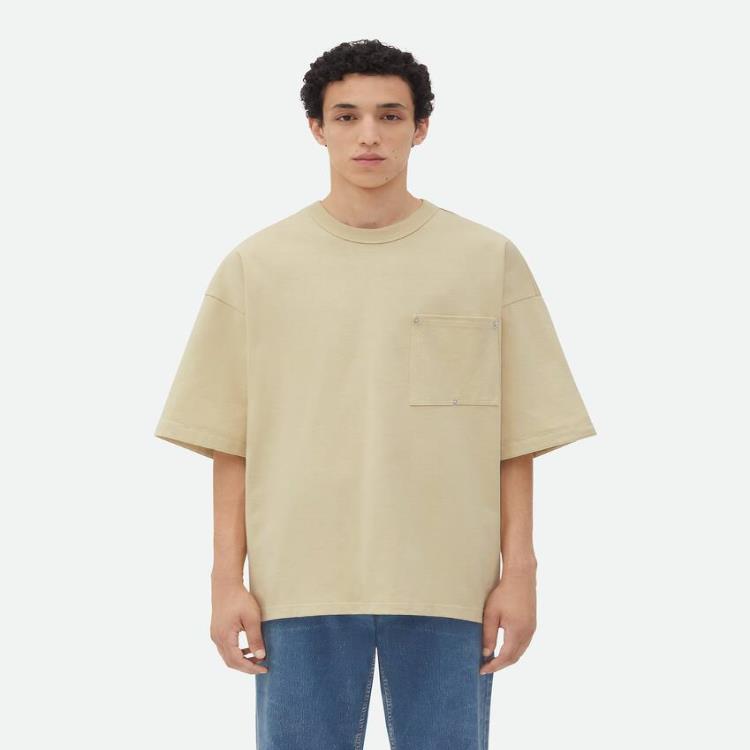 보테가베네타 남성 티셔츠 맨투맨 Cotton Jersey T Shirt 773598VKLZ08807이끌라보테가베네타
