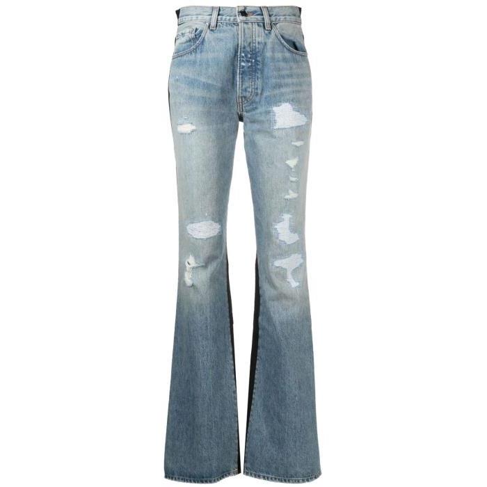 AMIRI 여성 바지 데님 blue&amp;black Combo panelled bootcut jeans 17901213_PF22WDF012930이끌라기본브랜드