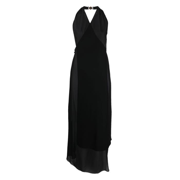 베르사체 여성 원피스 Black Halterneck Semi Sheer Maxi Dress 19507717_10086681A06215이끌라베르사체