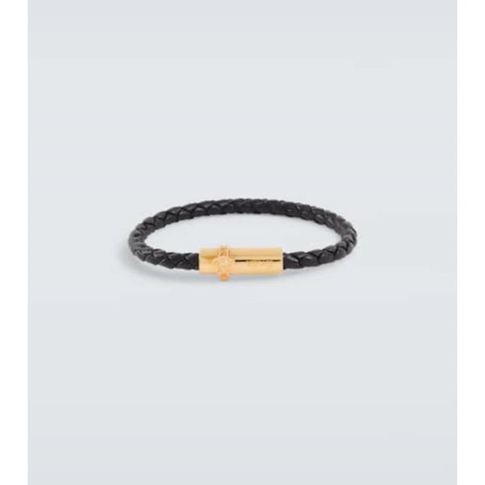 베르사체 남성 반지 Medusa braided leather bracelet P00883379이끌라베르사체