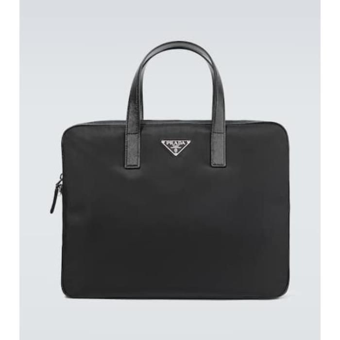 프라다 남성 서류백 비즈니스백 Re Nylon leather trimmed briefcase P00878811이끌라프라다