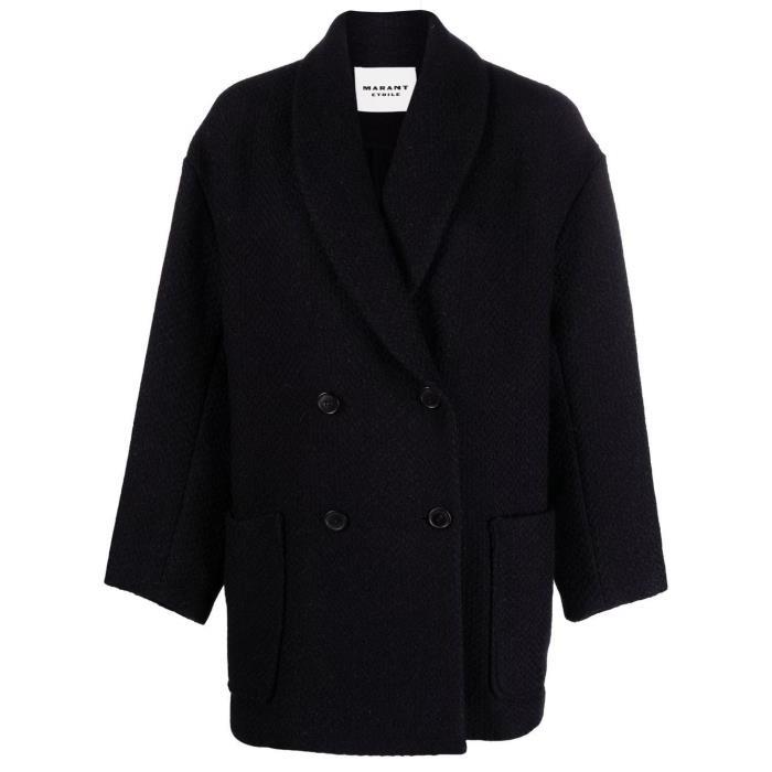 MARANT ETOILE 여성 코트 black double breasted wool coat 19424137_MA0015FAA1D23E이끌라기본브랜드
