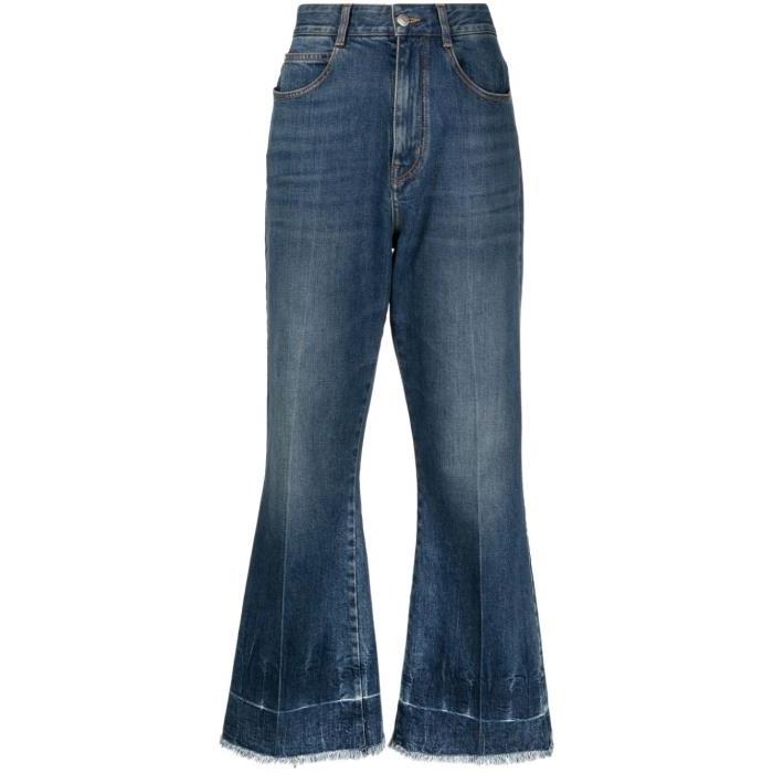 스텔라맥카트니 여성 바지 데님 Blue Flared Cropped Jeans 17962857_6D00313SOH91이끌라스텔라 맥카트니