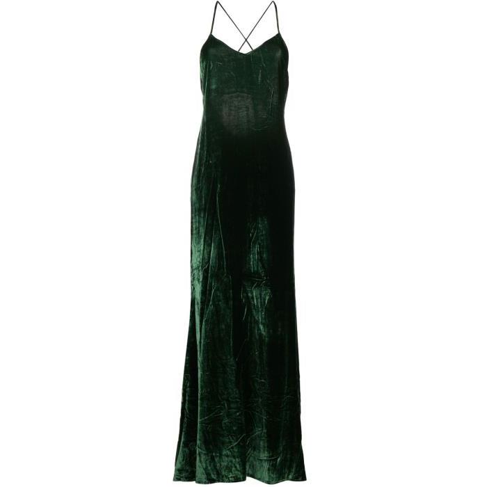 리포메이션 여성 원피스 Green Rimini Velvet Maxi Dress 19131077_1302413FOE이끌라리포메이션