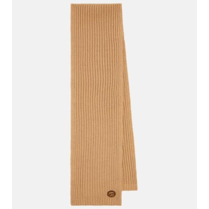 구찌 여성 스카프 숄 Ribbed knit wool&amp;cashmere scarf P00880908이끌라구찌