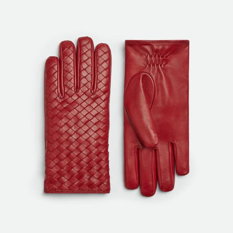 보테가베네타 여성 장갑 Leather Intrecciato Gloves 730849V01716353이끌라보테가베네타