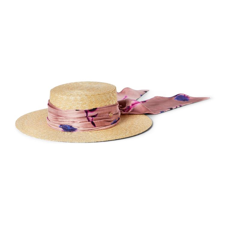 구찌 여성 모자 782431 3HAZ9 9768 Straw wide brim hat with ribbon이끌라구찌