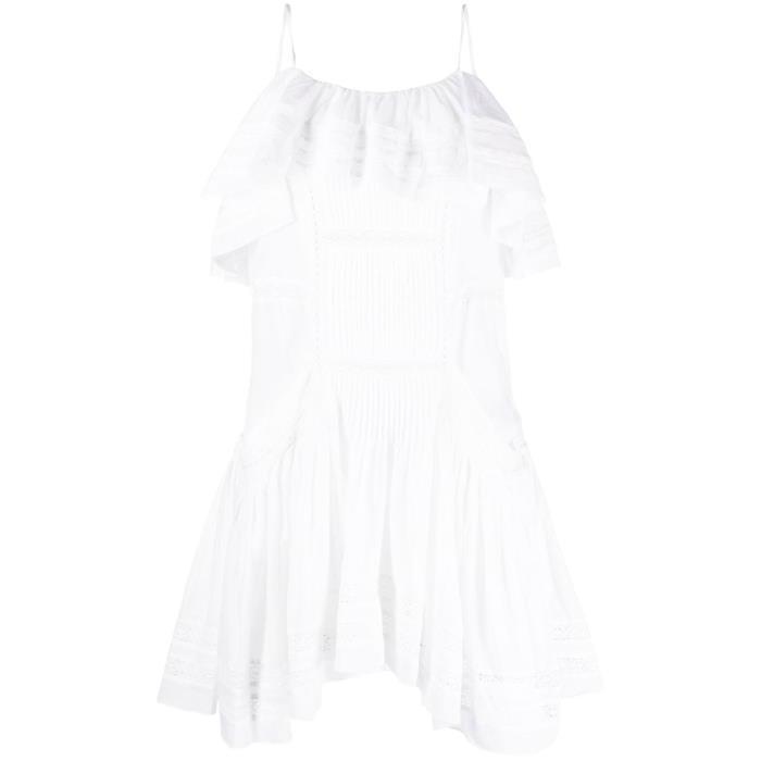 MARANT ETOILE 여성 원피스 White Broderie Anglaise Mini Dress 19522480_RO0048FAA1J54E이끌라기본브랜드