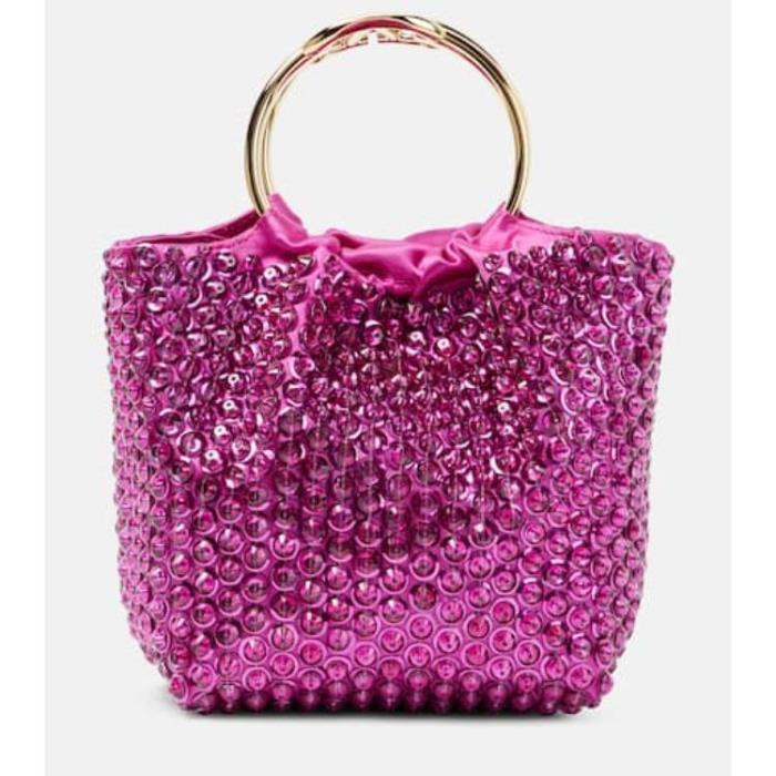 발렌티노 여성 토트백 탑핸들백 Carry Secrets Small embellished bucket bag P00899590이끌라발렌티노