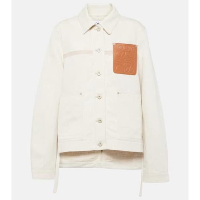 로에베 여성 자켓 블레이저 Cotton&amp;linen jacket P00880775이끌라로에베