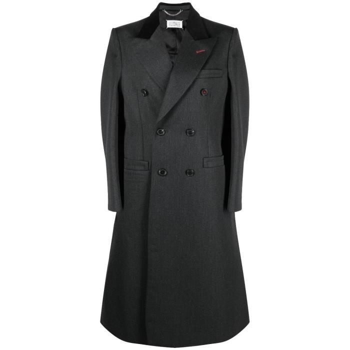 메종마르지엘라 여성 코트 Grey Double Breasted Wool Coat 18906877_SI0AA0002S48109이끌라메종마르지엘라